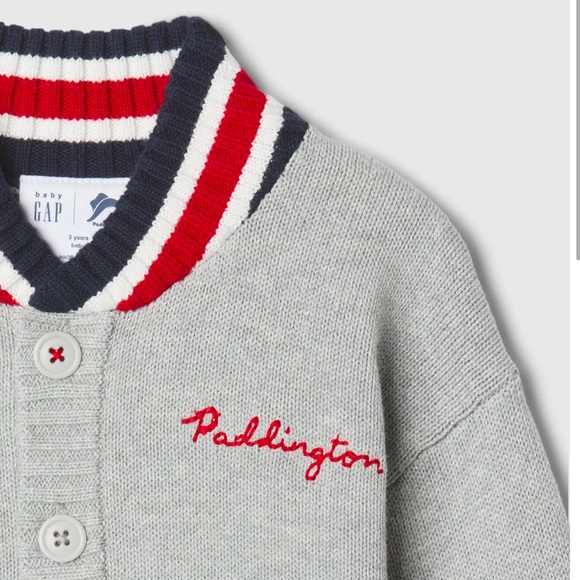 Gap x Paddington Embroidered Varsity Sweater - Picture 5 of 5